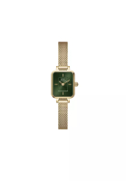 Daniel Wellington Quadro Mini Evergold Gold 金 翡翠綠 Emerald 15.4x18.2mm-女性手錶 - 不銹鋼手錶 - DW -女子手錶 - 女錶
