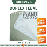 Kertas Duplek Duplex 500 gsm Ukuran Plano. 79 cm X 109 cm