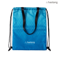 【haolang 浩浪】乾溼分離 水空漸層多功能束口袋 旅行袋 衣物收納袋  泳衣收納袋(H41545-F)