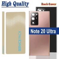 100% new Back Housing For Samsung Note 20 Ultra Glass Back Battery Cover Rear Door note 20 ultra back housing