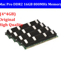 for MACPRO MEMORY 16GB DDR2 800mhz FB-Dimm mac pro16GB (4 x 4GB) DDR2 PC2-6400 ECC DDR2-800 for Mac Pro 1,1 2,1 3,1