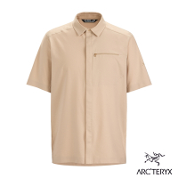 【Arcteryx 始祖鳥官方直營】男 Skyline 抗 UV 短襯衫 柳條褐