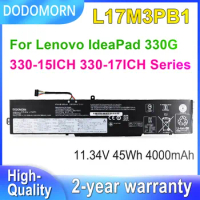 DODOMORN L17M3PB1 Laptop Battery For Lenovo IdeaPad 330G 330-15ICH 330-17ICH L17D3PB0 L17C3PB0 5B10Q71251 5B10Q71252 11.34V 45Wh