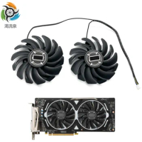 2PCS/lot PLD09210S12HH 4Pin RX580 P106-100 Mining Cooling Fan For MSI RX 470 480 570 580 ARMOR Graphics Video Card Cooler Fans