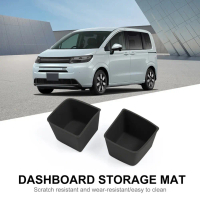 แผ่นรองจัดเก็บแก้วในช่องแอร์พลาสติกซิลิโคนสำหรับ Honda Freed ปี 2024 – กันลื่น กันน้ำ อุปกรณ์จัดระเบ