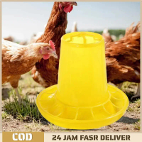 1pcs Ember Pakan Super Feeder Tempat Makan Ayam Tempat Pakan Ayam Anti Tumpah Bak Pakan Ayam