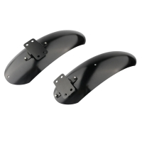 CJ7F บังโคลนหน้าสูงสำหรับ Scrambler 400X Speed 400 2023-2025 Speed T4 2024-2025 สีดำ T7B2Qตัวตัดโซ่ 