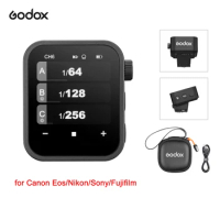 GODOX X3 2.4G Wireless Flash Trigger TTL OLED Touchscreen USB for Canon Eos/Nikon/Sony X3 C/X3 O/X3 F/X3 S/X3 N/X3-C X3-S
