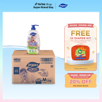 [TikTok Exclusive] Drypers Drypantz M58s/ L48s/ XL42s/ XXL36s (3+1packs) BOX with Head to Toe 650ml