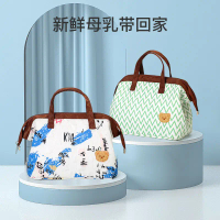 Multifunctional Mommy Bag, Insulated Mommy Bag, Small Tote Bag, Fashionable Lunch Bag, Nursing Bag, 