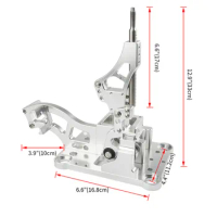 Gear Shifter Shift Knob Billet Aluminum Shifter Box For Acura RSX / K Series Engine EG EK DC2 EF