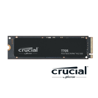 美光 Micron Crucial T705 1TB 無散熱器 PCIe Gen5 NVMe M.2 SSD CT1000T705SSD3