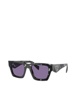 แว่นกันแดดผู้ชาย รุ่น Symbole PR A06SF 15O50B 54 เลนส์ปรอท สีม่วง-เงิน