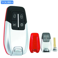 YOUBBA 4 Buttons NEW Luxury Remote Key Shell Case Fob for Ferrari 458 588 488GTB LaFerrari