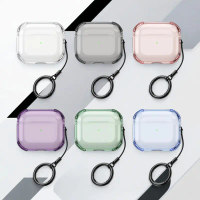 Sarung pelindung AirPods Pro 3 (sah untuk 2025), sarung fon telinga Bluetooth AirPods 4 Apple, sarun