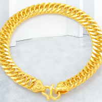 999 real gold bracelets for men 24k pure gold bracelet for women gold chains gold jewelry for wedding