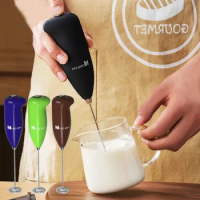 Electric Egg Beater Coffee Milk Frother Handheld Cappuccino Latte Coffee Foamer Hot Chocolate Drink Mixer Stirrer Whisk