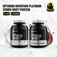 Optimum Nutrition Platinum Hydro Whey Protein Turbo Chocolate Velocity Vanilla 3.5 lbs