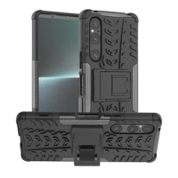 For Sony Xperia 1 V Case Cover for Sony Xperia 1 V Phone Cover Heavy Duty Armor Hard Back Shell Para Capa Case for Xperia 1 V