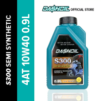 DashOil 4AT SEMI Sintetik 10W40 API SN JASO MB 0.9 LITER (Scooter Oil) S300