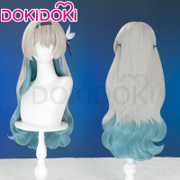 Rambut palsu cosplay Dokidoki Honkai Star Rail Firefly