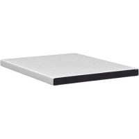 5 Inch Firm Gel Memory Foam Mattress Twin— Gel Infusion—Hypoallergenic Bamboo Charcoal—Breathable Cover,White