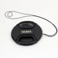 62mm Camera Lens Cap Snap-on Cap Cover With Anti-lost Rope For Sigma Camera Lens 18-250 70-300 18-200 30mm/1.4