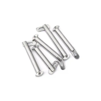 304 Stainless Steel Elbow Bolt Tongue Pin / Tongue Bolt Pin / Marine Pin M8M10M12M14