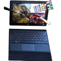 10.1 inch Win10 tablet 2 in 1 with docking keyboard TYPE C Port