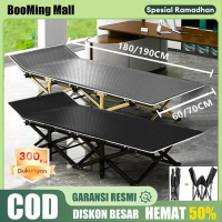 Tempat Tidur Lipat Portable Ranjang Lipat Camping Besi Malas Folding Bed Sofa Santai Outdoor Indoor