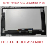 14"For HP Pavilion X360 Convertible 14-DY LCD Display Touch Screen Digitizer For HP Pavilion X360 14-DY series 1920x1080
