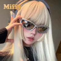 Miffy - Kacamata Hitam Olahraga Pria Wanita Sunglasses Steampunk Gaya Vintage Fashion