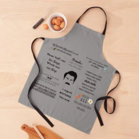 Ron Swanson - Quotes Apron household gadgets Kitchen apron long sleeve apron