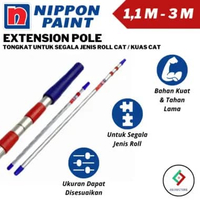 Tongkat Roll Cat/Extension Pool Kuas Roll Nippon Paint 3 Meter