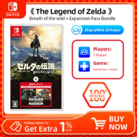 Nintendo Switch -The Legend of Zelda: Breath of the Wild（Game +Expansion Pass Bundle ）-Game Physics Ink Cartridge