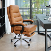 Ergonomic Office Chair Modern Design Lumbar Support Handle Footrest Comfort Office Chair Backrest Balcony Muebles Furniture