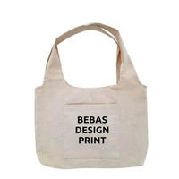 Tote Bag Kanvas - Tas Kanvas Wanita - Tas Kanvas Custom Print Plus Print