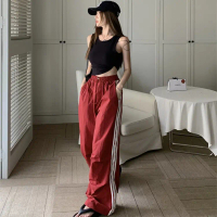 2025Sports Pants, Loose Style, Suitable for Street Dance and P.E. Pants Cargo Pants, Factory High an