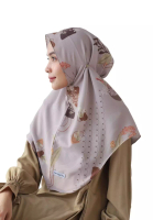 Hijab Wanita Cantik.com Hijab Instan Baiti Curcuma Varian Merita