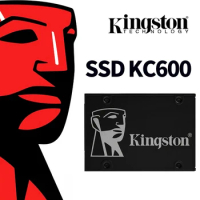 Kingston KC600 SSD 2TB 1TB 512GB 256GB SATA 3 2.5 inch Internal Solid State Drive 512GB HDD Hard Disk HD SSD 1TB Notebook PC