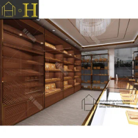 Cigar Humidor Cabinet Electronic Humidor Cabinet With Cedar Wood Shelves Hygrometer Cigar Accessorie