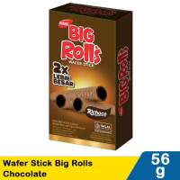 Nabati Big rolls wafer stick coklat (box)