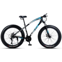 Snowmobile Mountain Bike 26-Inch Adult Men and Women Variable Speed Shock Absorption off-Road Bicycle