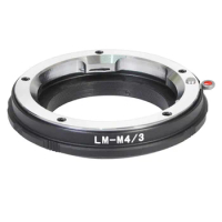 Foleto L/M LM-M43 Lens Adapter Ring for Leica M Lens to panasonic olympus micro m43 mount camera GF1 GF2 GF3 GH1 GH2 E-P1 E-PL2