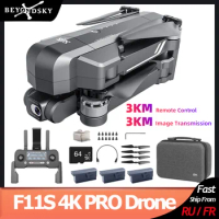 SJRC F11S PRO 4K Drone Camera 2-Axis Gimbal EIS FPV GPS RC Quadcopter Brushless 5G WIFI 3KM Remote Flight RC Helicopter