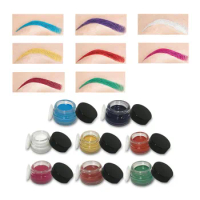 Eyebrow Enhancers Pomade Brows Cream Gel Brow Tint Colorful Eyebrows Private Label Cosmetics Wholesale