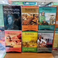 buku paket 6 Bumi Manusia Anak Semua Bangsa Jejak Langkah Rumah Kaca Gadis Pantai Dari Penjara ke Pe