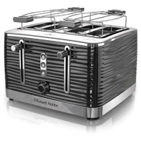 Russell Hobbs Coventry™ 4-Slice Toaster, Black, TR9450BR