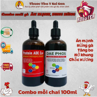 [Hàng chuẩn hot] COMBO 100ML (PROTEIN ADE CA+ & DAE PHOS) Nở khung xương, chắc xương, tăng bo, hừng 
