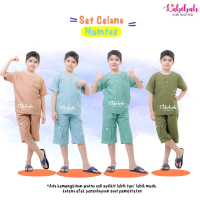 Labebah || Set Celana Mumtaz, Set koko anak cowok keren